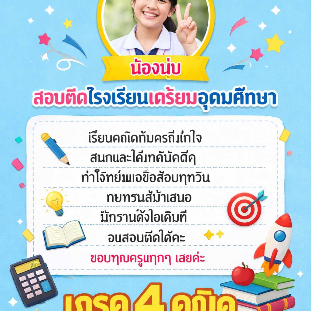 สอบติดพิษณุโลกพิทยาคม 🌟
